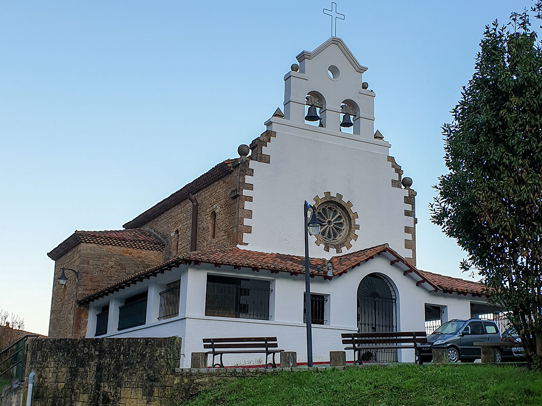 Die Kirche von Tazones